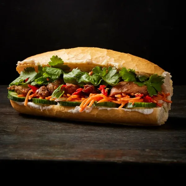 Bánh Mì m/kylling