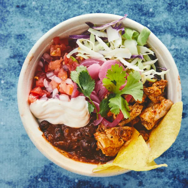 Street Food Salat - Pulled Pork